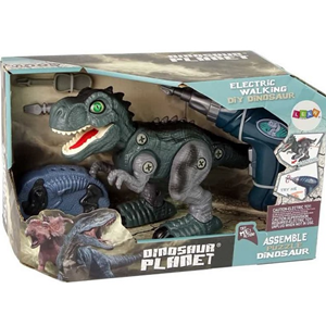 ربات اسباب بازی دایناسور کنترلی با ابزار Electric walking diy Dinosaur_اسباب بازی